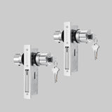 Alsecure 2*A5 Storefront Door Locks Keyed Alike Combo, Backset 1 of 31/32'' and 1 of  1-1/8'',  Dead bolt