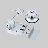 EASILOK E9 Jimmy Proof Deadbolt Lock Twist-to-Lock Keyless with Anti-Mislock Button & Unpickable Night Latch, Single Cylinder deadbolt Prohibits Forced Entry