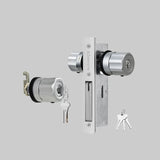 EASILOK Storefort Door Lock(A5) & Cabinet Cam Lock (A7) - Key aliked combo ,Schlage Keyway