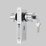 Alsecure A5 Storefront Door Locks Keyed Alike Combo, Backset 1-31/32'' (25mm) , 1-1/8'' (29mm), Commerical Deadbolt Mortise Lock With Anti-Mislock Button