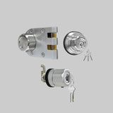 EASILOK Jimmy Proof Lock(A9) & Cabinet Cam Lock (A7) - Key aliked combo , Schlage Keyway