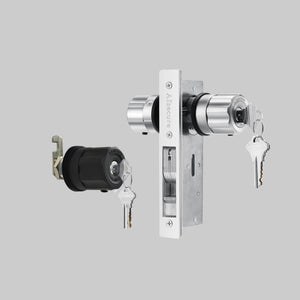 EASILOK Storefort Door Lock(A5) & Cabinet Cam Lock (A7) - Key aliked combo ,Schlage Keyway