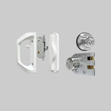 Jimmy Proof Lock(A9) & Sling Patio Door Handle  (A10) - Key aliked combo , Schlage Keyway