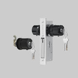 EASILOK Storefort Door Lock(A5) & Cabinet Cam Lock (A7) - Key aliked combo ,Schlage Keyway