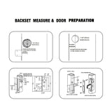 aluminium door lock